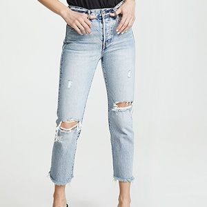 Levi’s wedgie selvedge straight